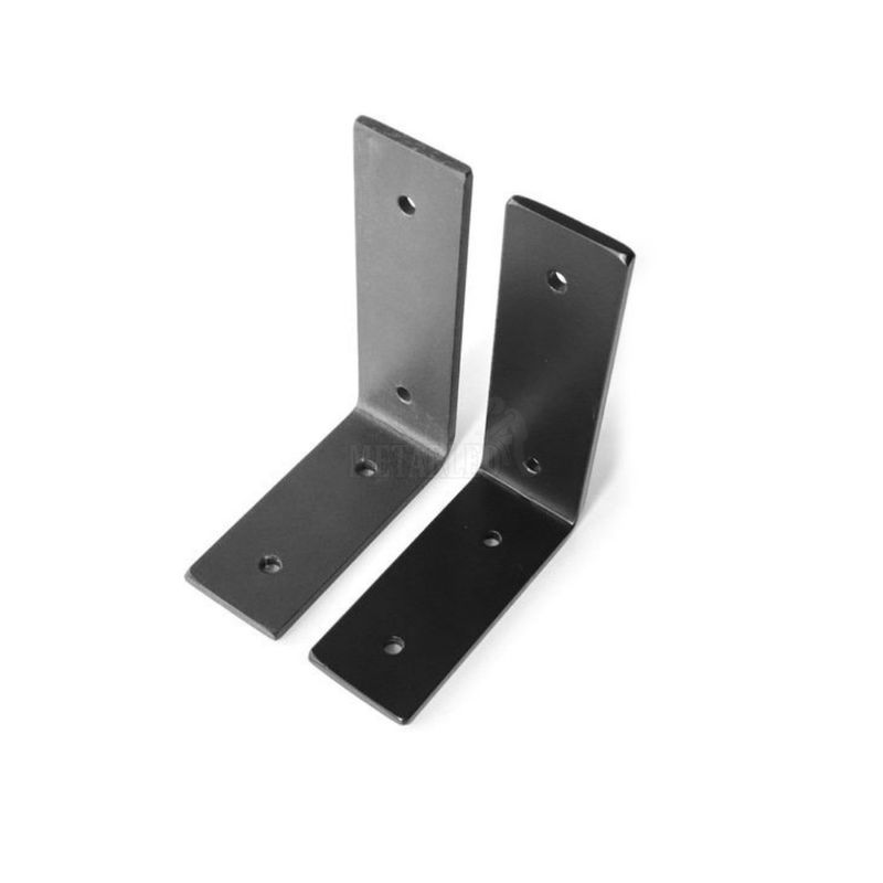GENERICO - Escuadra para repisa 10 x 8 cm, soporte pesado 40 kilos (2 unidades)