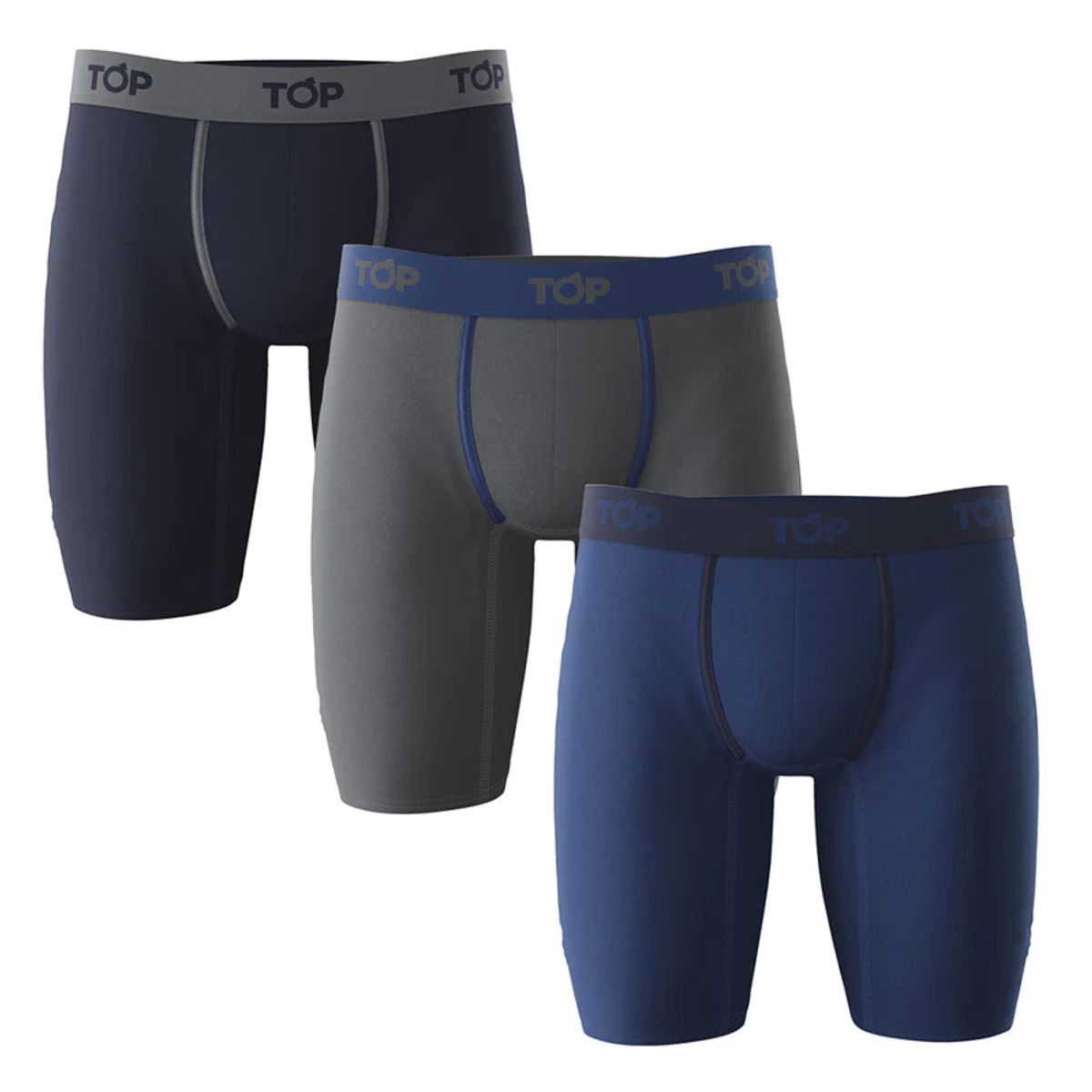 TOP - Boxers Largo Algodon Hombre