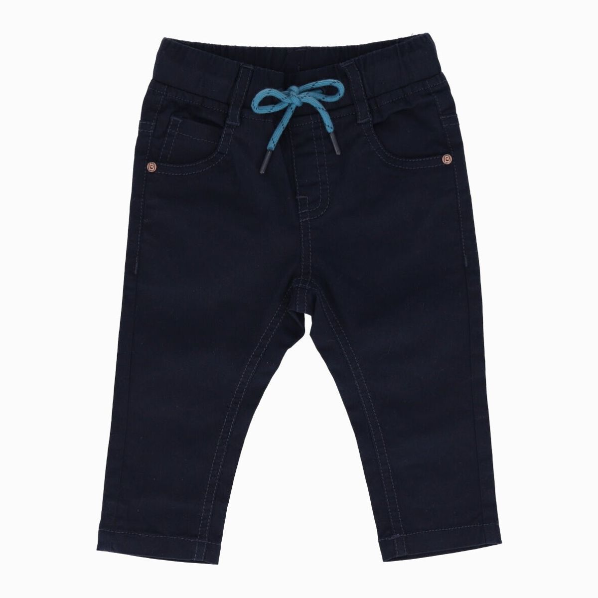 BLACK AND BLUE - Pantalón bebés básico azul marino Black and Blue