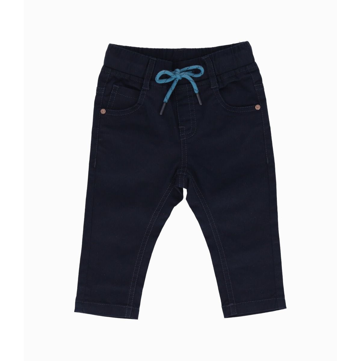 BLACK AND BLUE - Pantalón bebés básico azul marino Black and Blue