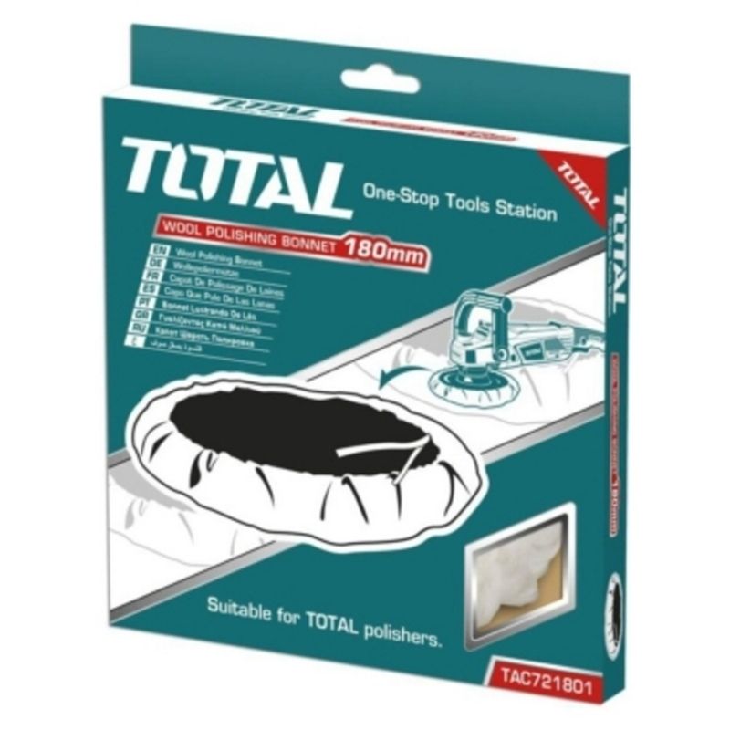 TOTAL TOOLS - Bonete 180 Mm TotalTac721801