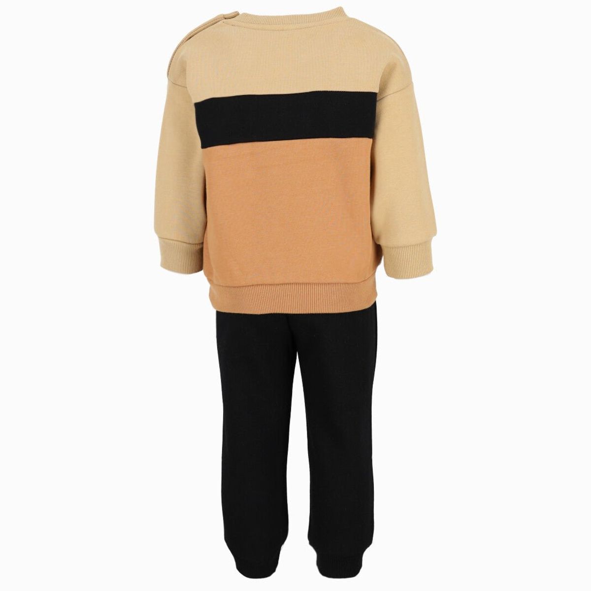 BLACK AND BLUE - Buzo bebés tricolor beige Black and Blue