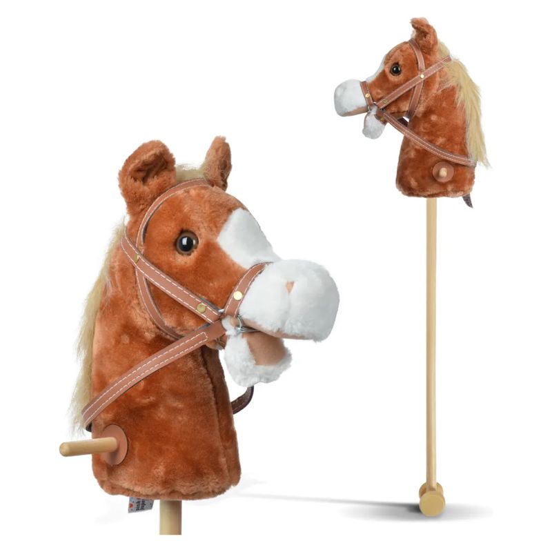 GENERICO - Caballito De Palo Con Sonido Y Rueda De 100 Cm Para Niños