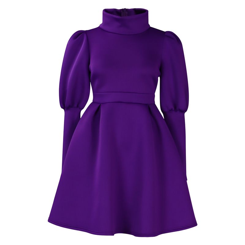 TIOZONEY - Vestido de cintura estrecha para mujer
