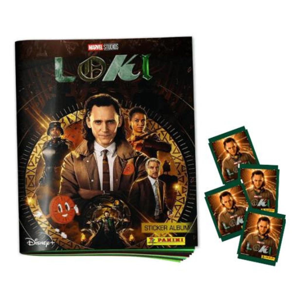 PANINI - LOKI (INCLUYE 1 ÁLBUM TAPA BLANDA + 50 SOBRES)