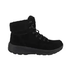 BAMERS - Botin Mujer Tivoli Laces Cuero Negro