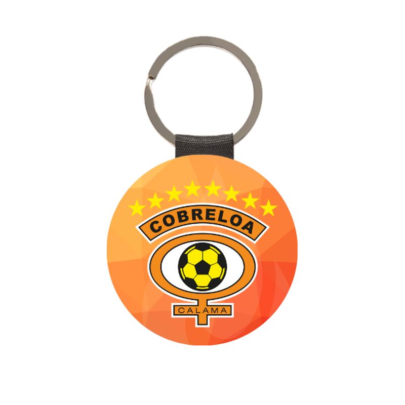 GENERICO - LLAVERO ECOCUERO REDONDO COBRELOA
