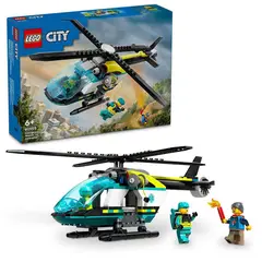 LEGO - City Helicóptero de Rescate Para Emergencias - 60405