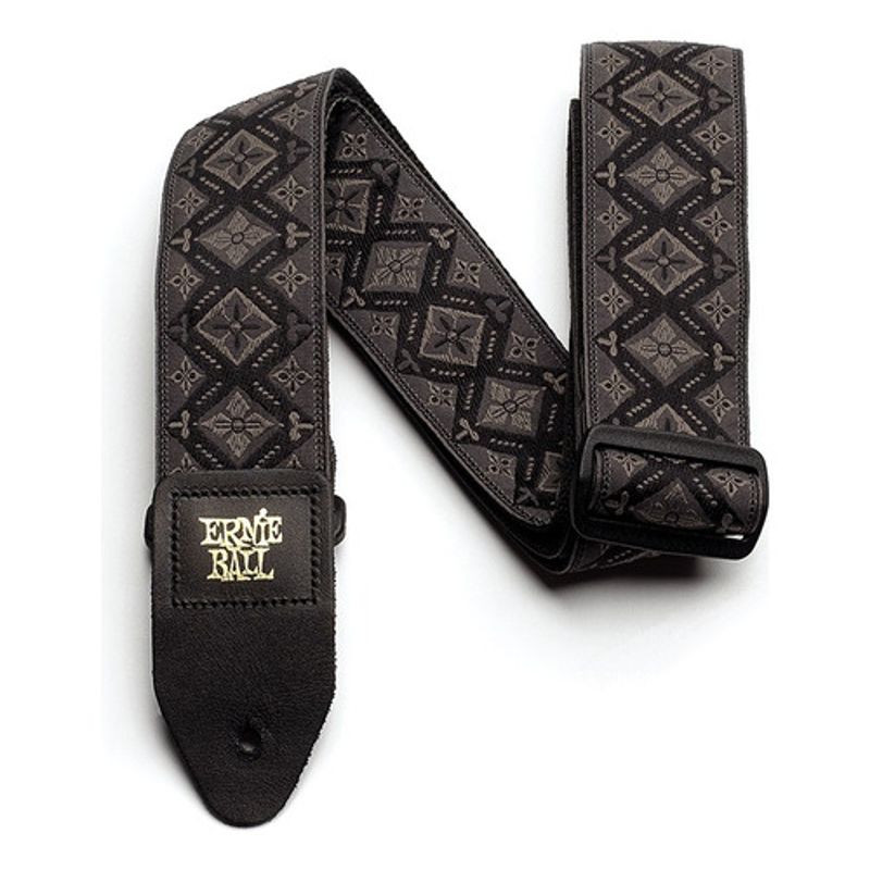 ERNIE BALL - Correa Ernie Ball Jacquard Black Regal