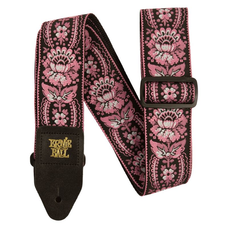 ERNIE BALL - Correa Ernie Ball Jacquard Pink Orleans