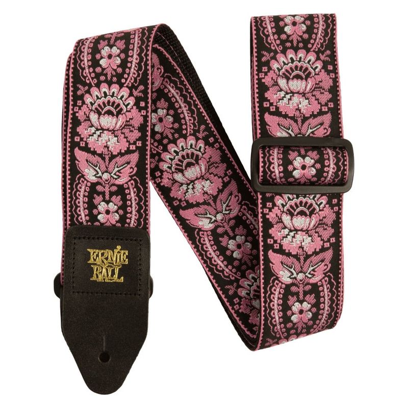 ERNIE BALL - Correa Ernie Ball Jacquard Pink Orleans