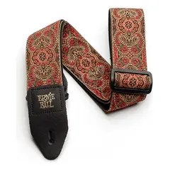 ERNIE BALL - Correa Jacquard Crimson Paisley