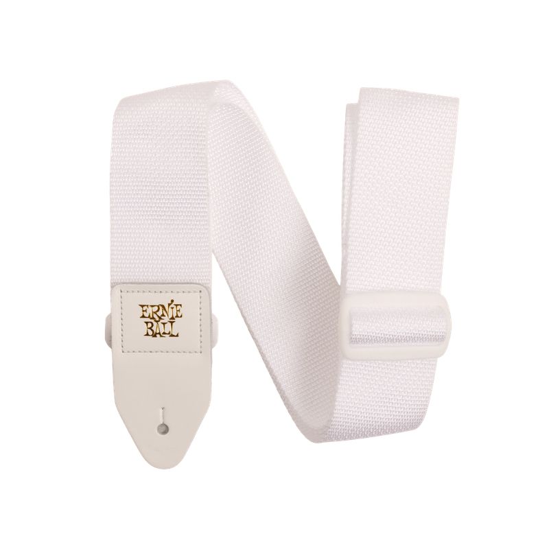 ERNIE BALL - Correa Ernie Ball Polypro White & White
