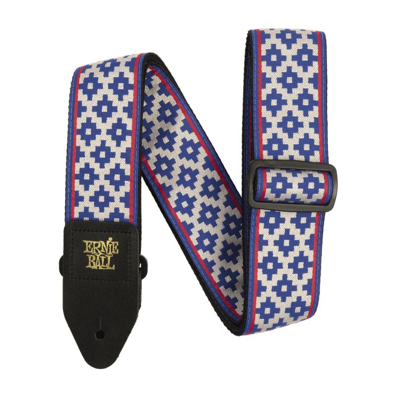 ERNIE BALL - Correa Ernie Ball Blue Crux Jacquard