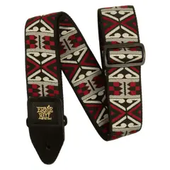ERNIE BALL - Correa Primal Red Jacquard
