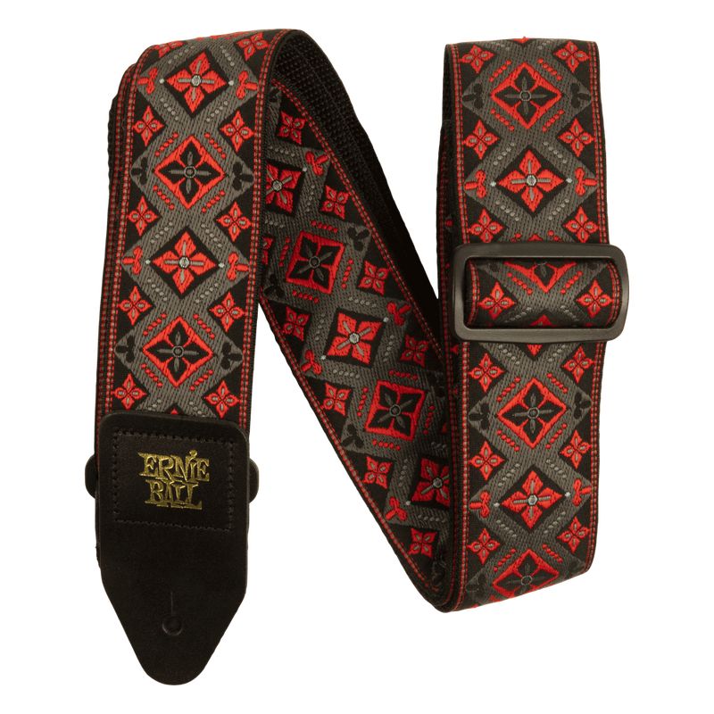 ERNIE BALL - Correa Ernie Ball Red King Jacquard