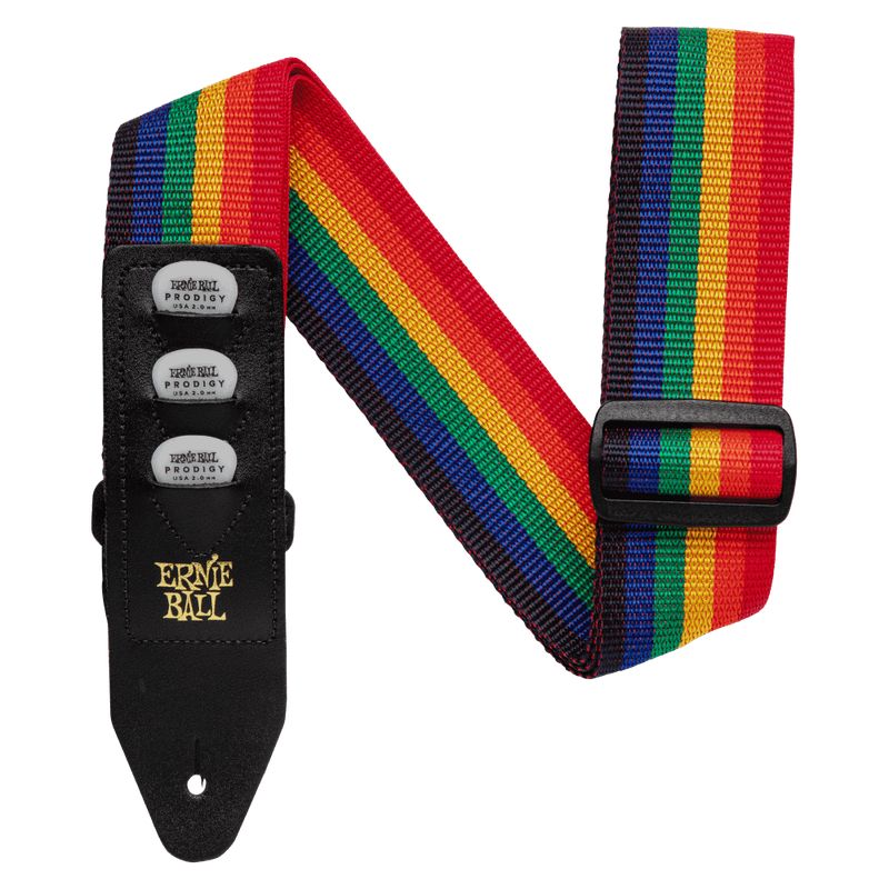 ERNIE BALL - Correa Ernie Ball  Pickholder Rainbow