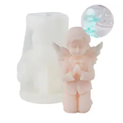 GENERICO - Molde De Silicona Para Vela Angelito Orando 97x62cm