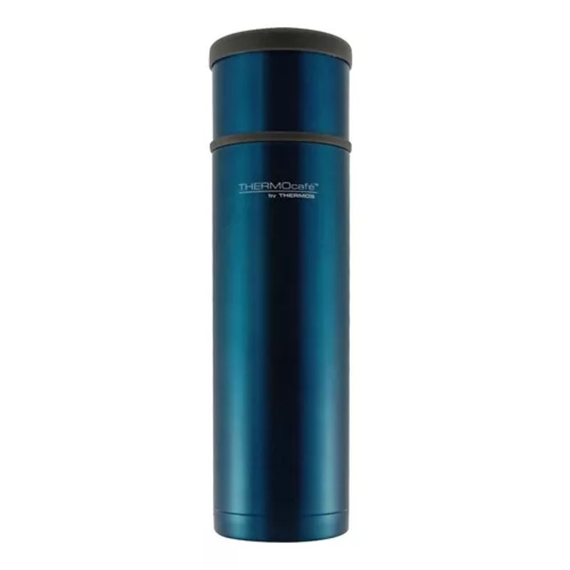 GENERICO - Termo líquido acero inoxidable azul 1 L Thermos