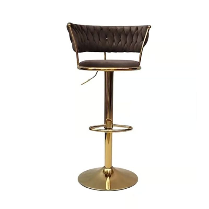 GENERICO - Taburete Queen Gold Café - 1 Unidad