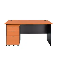 GENERICO - Escritorio Recto 120 X 60 cm. con Cajonera Móvil Estándar-Kardex.