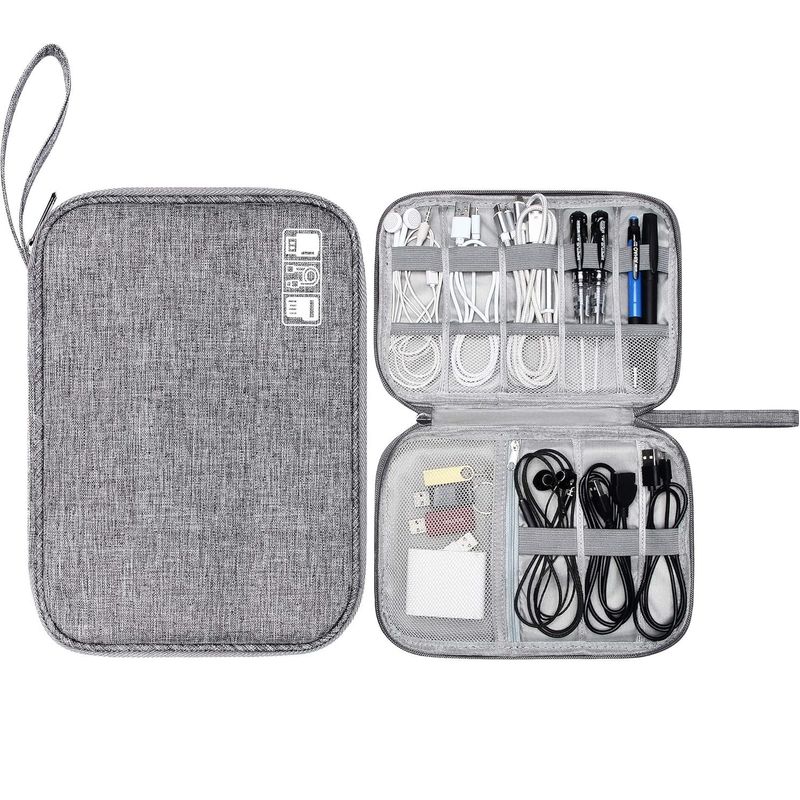 GENERICO - Estuche Organizador De Cables Cargador Audífonos Bolso Viaje