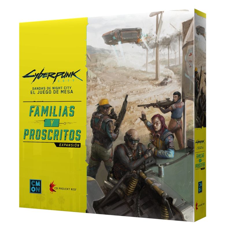 CMON - Cyberpunk 2077 Familias y Proscritos