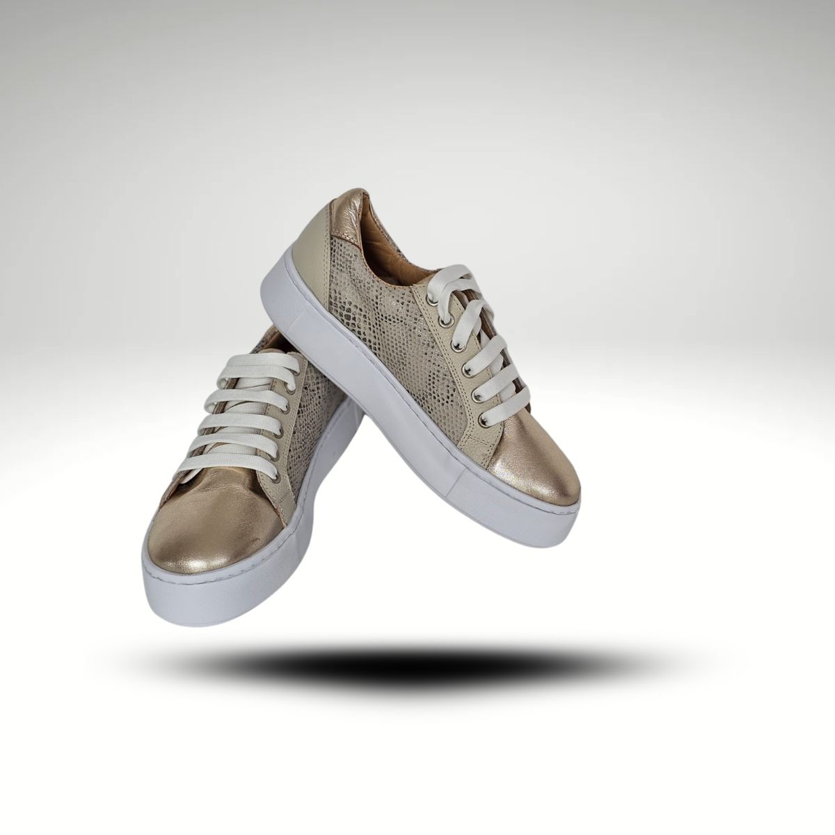 ANNY OUTFITS - Zapatilla Lara Cuero Urbana