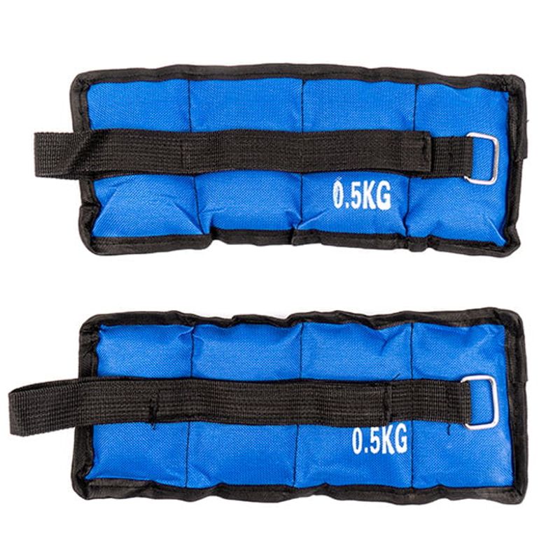 GENERICO - Par de tobilleras de lastre 0,5 kg c/u