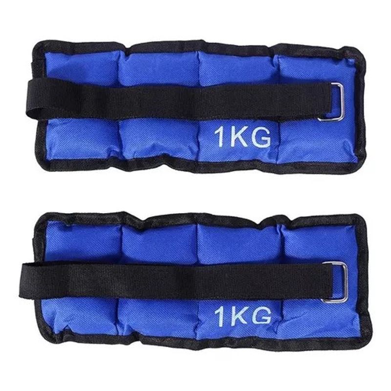 GENERICO - Par de tobilleras de lastre 1 kg c/u