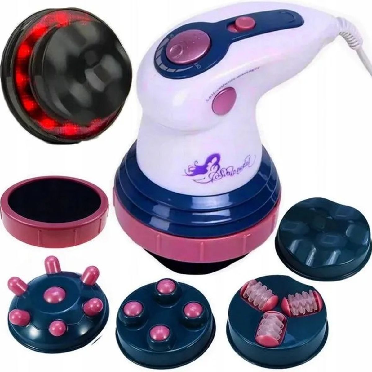 MOVI - Masajeador 4 en 1: anticelulitis y relajante corporal con infrarrojo