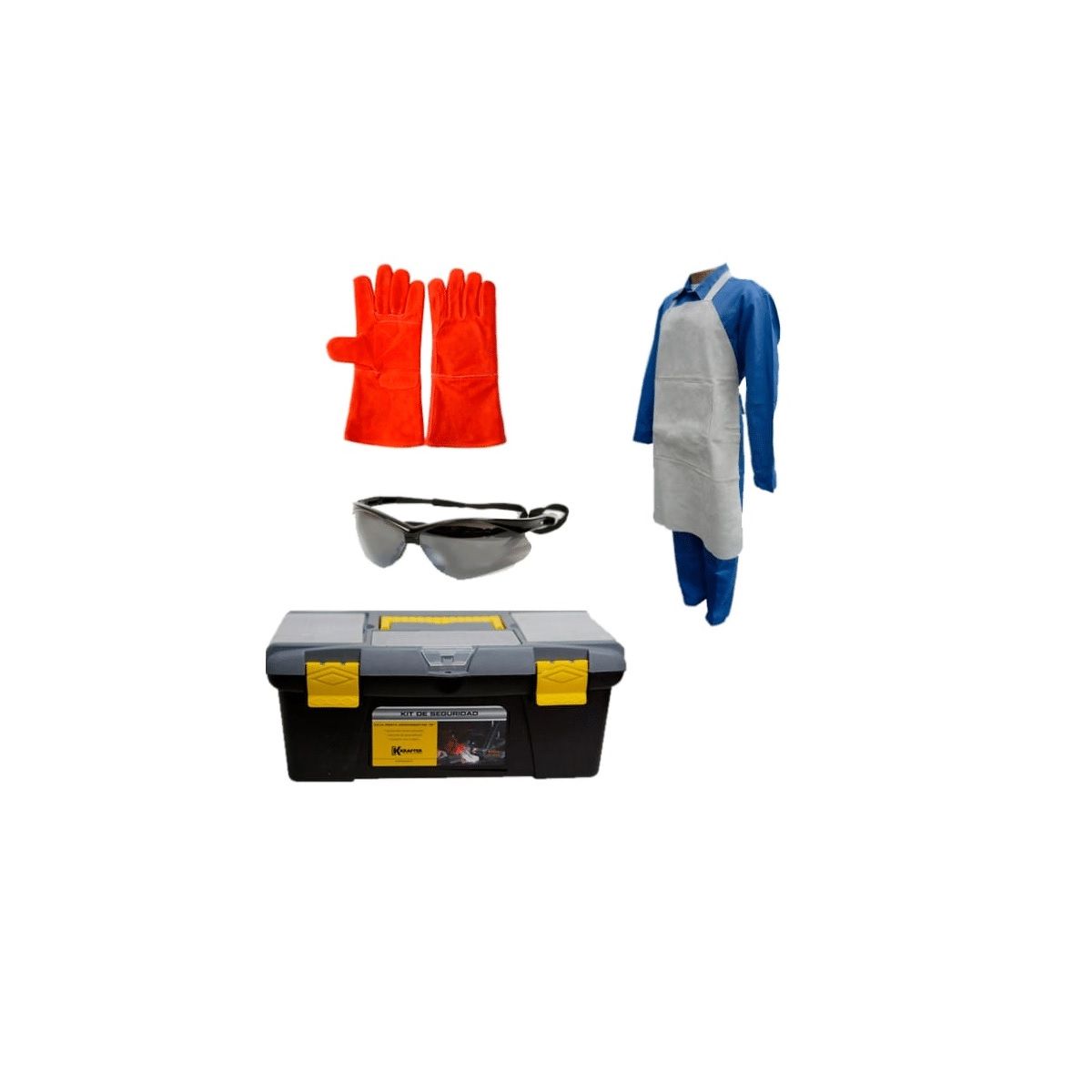 KRAFTER - Kit De Seguridad Para Soldador Herrero Krafter