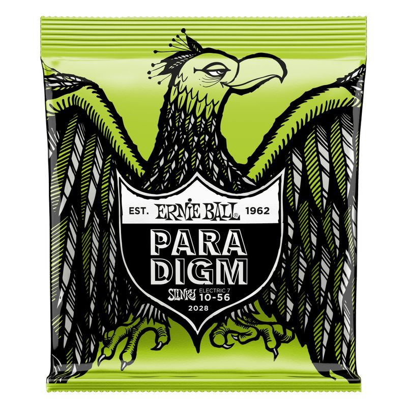 ERNIE BALL - Cuerdas Paradigm Regular Slinky 7-String 10-56