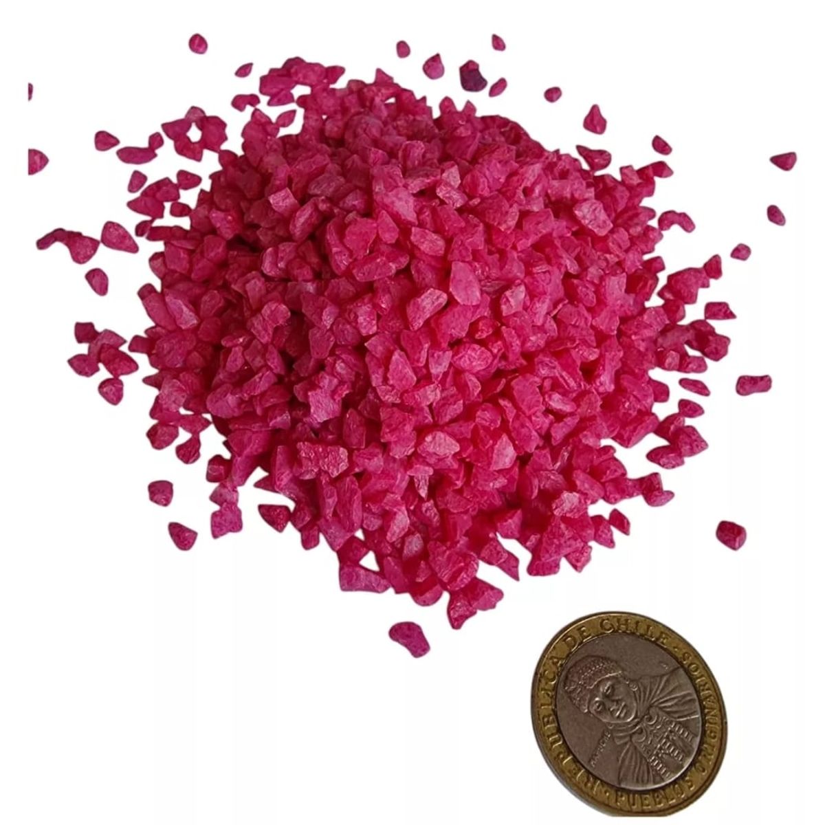 GENERICO - Cuarzo Tamaño Arroz. 6 Colores. 500 GR c/u, Pack  N°7