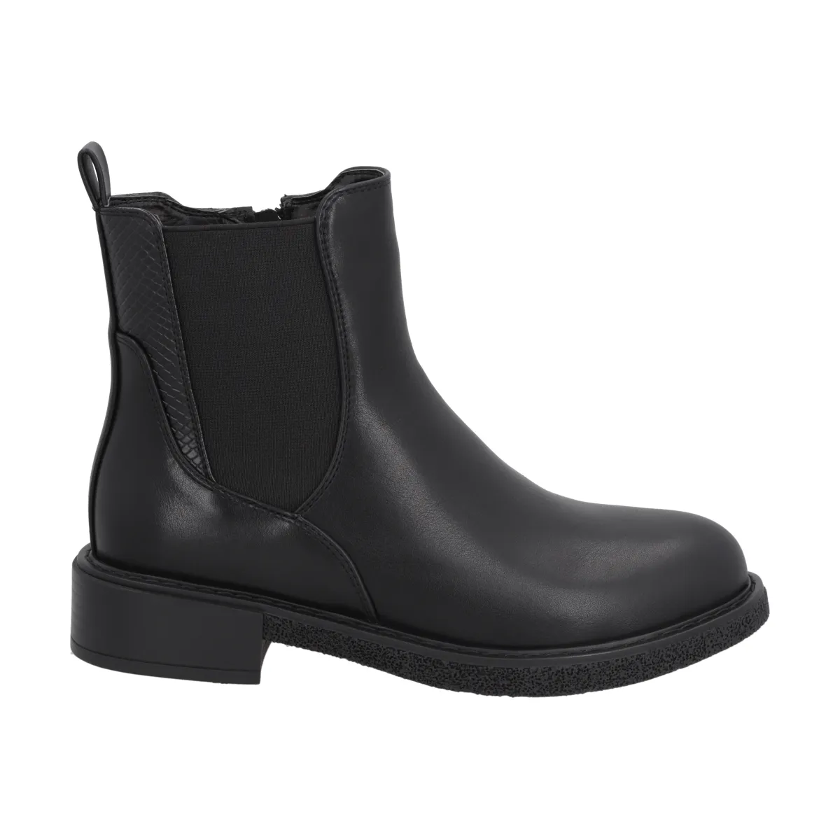 POLICE - Botin Casual Mujer Negro  City Police