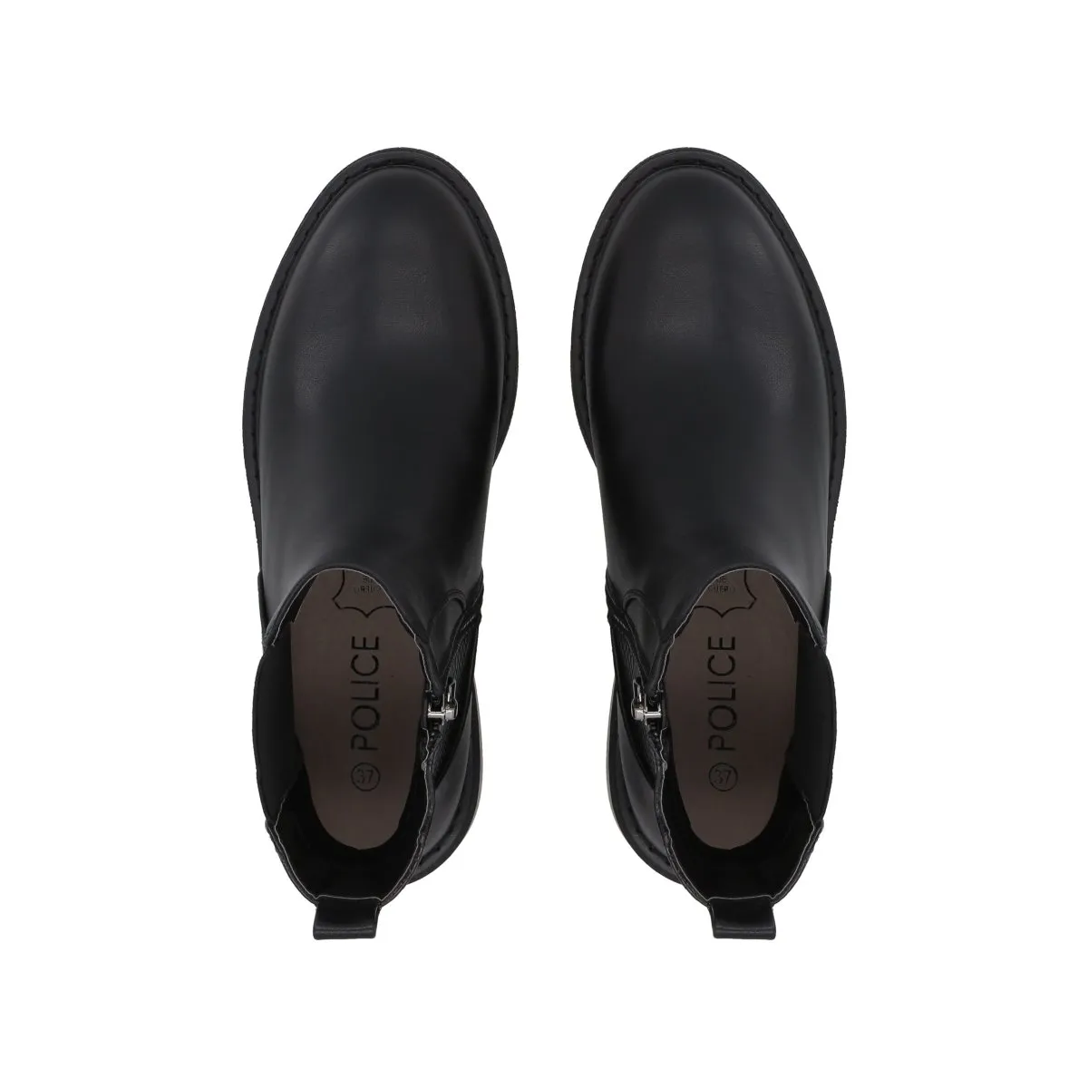 POLICE - Botin Casual Mujer Negro  City Police