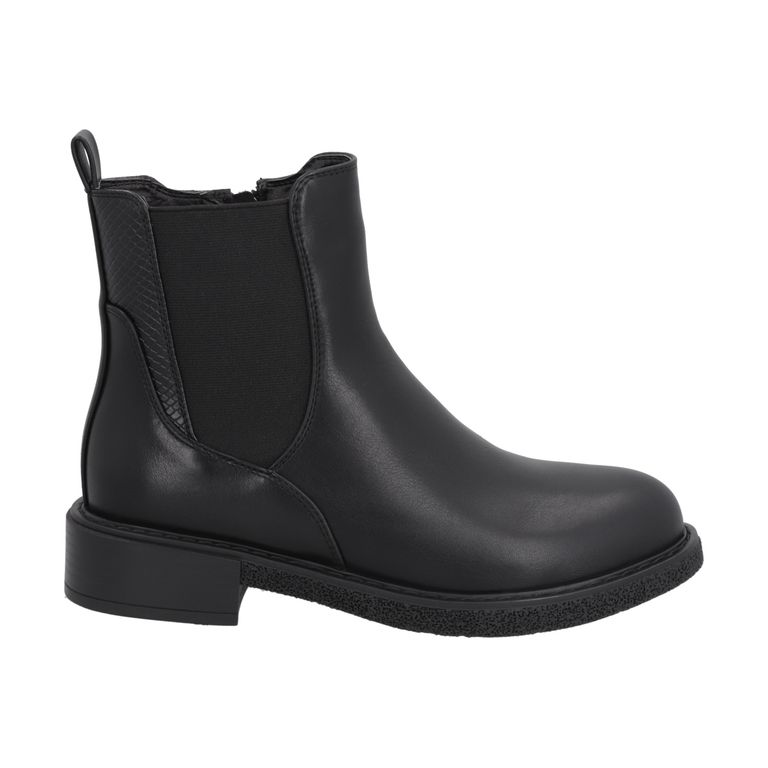 Botin Casual Mujer Negro City