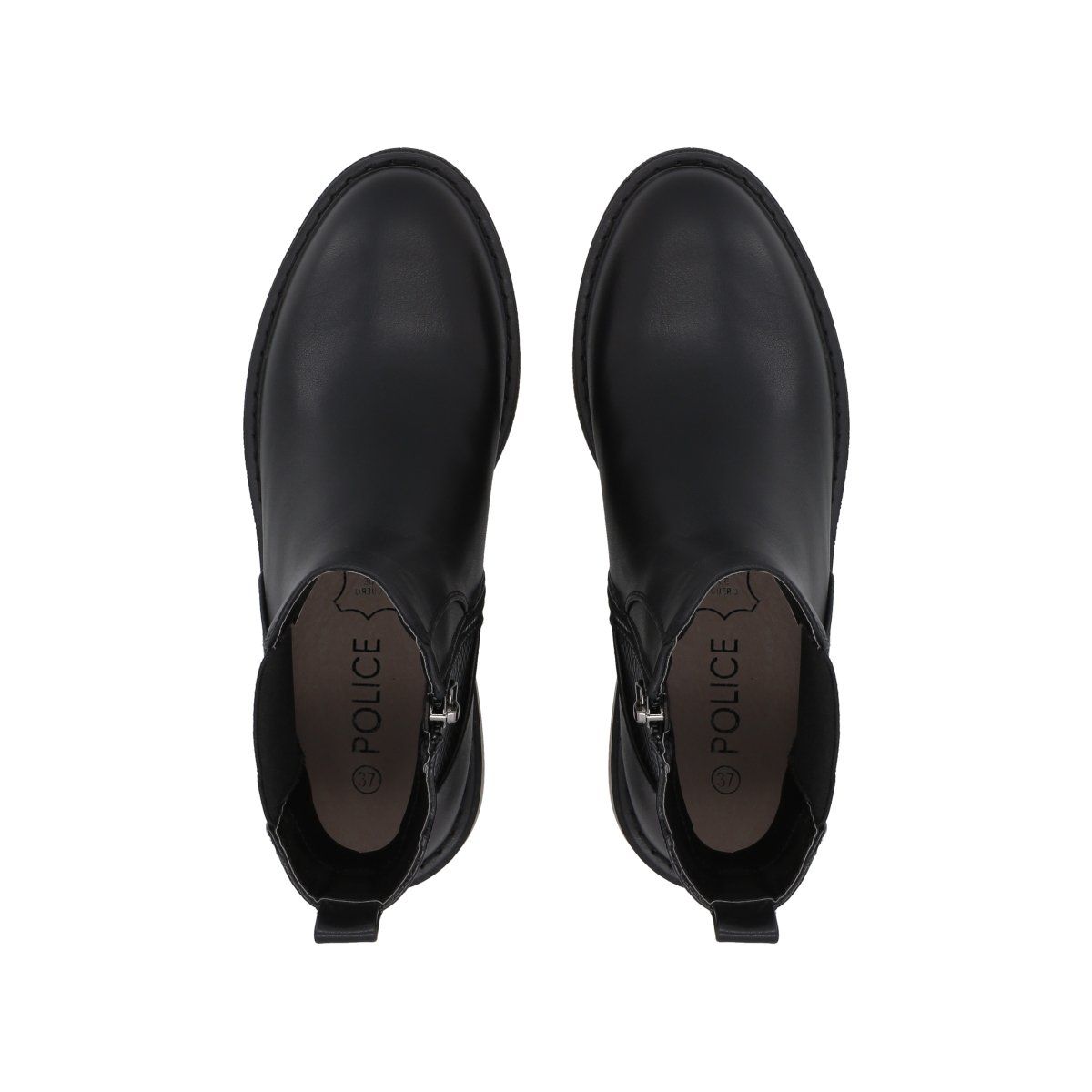 POLICE - Botin Casual Mujer Negro  City Police