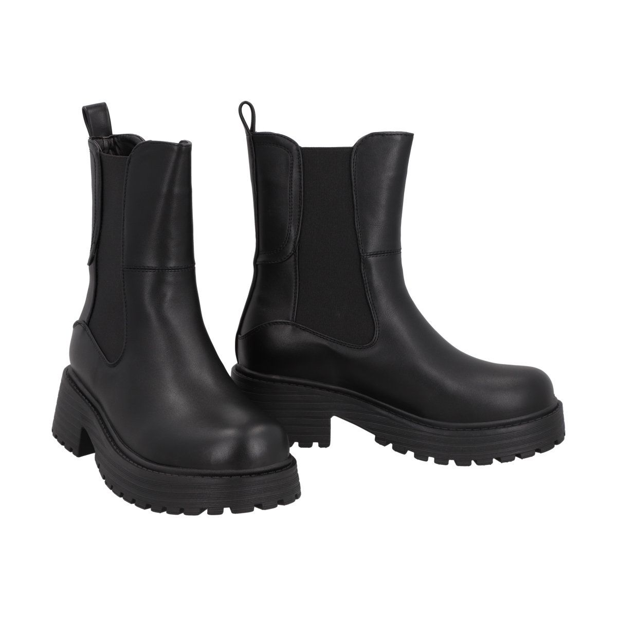 POLICE - Botin Mujer Negro Plataforma Cora 21 Police
