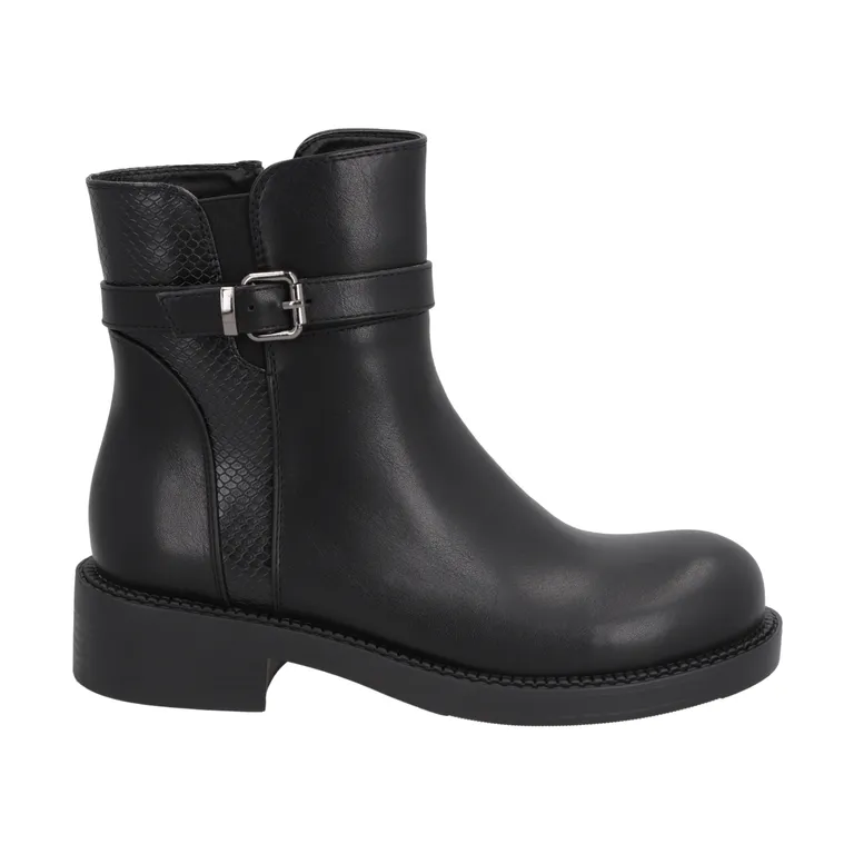 Botin Casual Mujer Negro Bucke