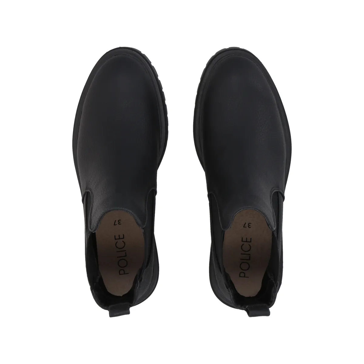 POLICE - Botin Casual Mujer Negro Plataforma Urban Police