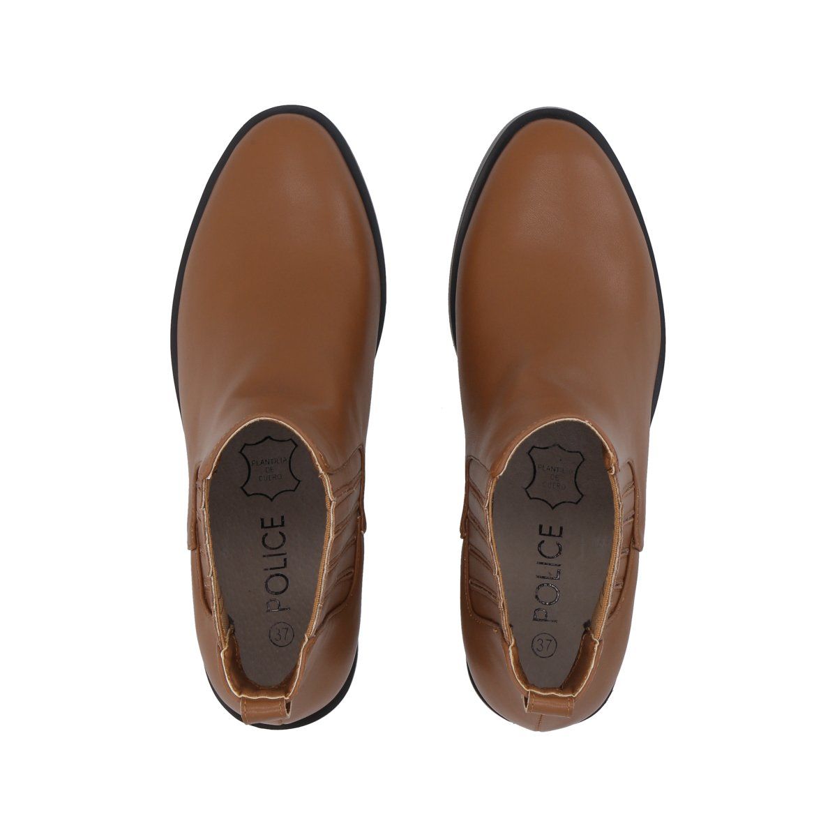 POLICE - Botin Casual Mujer Café Aura Police