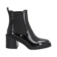 POLICE - Botin Mujer Negro Gloss