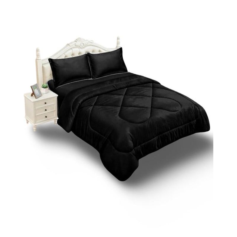 GENERICO - COBERTOR INVIERNO CON CHIPORRO SUPER KING 250 X 270 cm G02