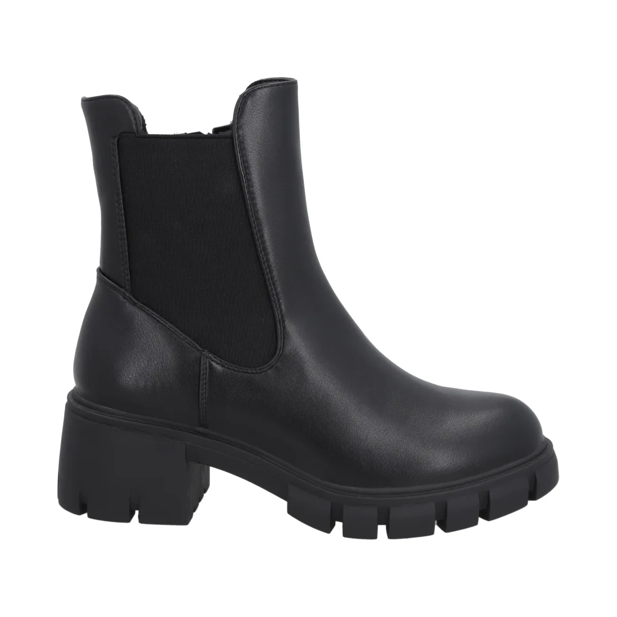 POLICE - Botin Mujer Negro Plataforma Street Police