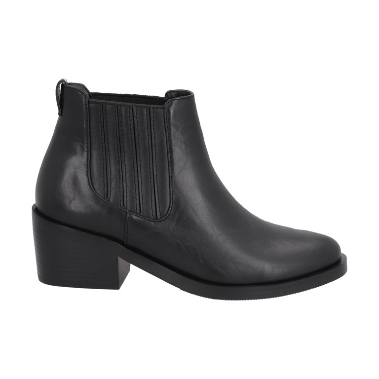Botin Casual Mujer Negro Aura