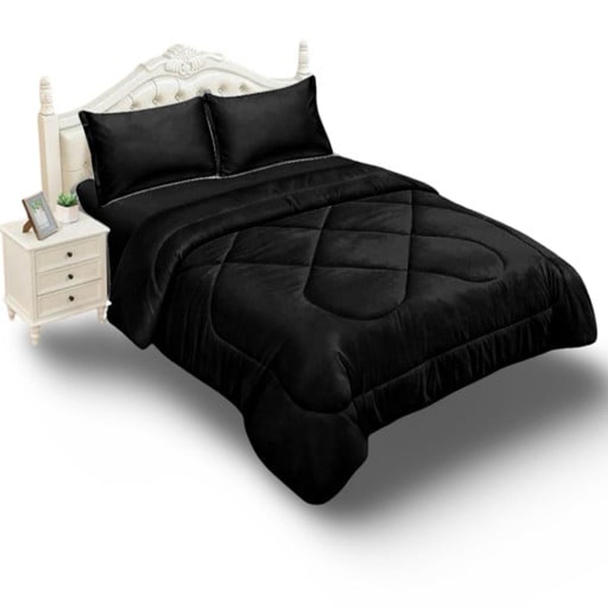 GENERICO - COBERTOR INVIERNO CON CHIPORRO KING 250 X 270 cm G02