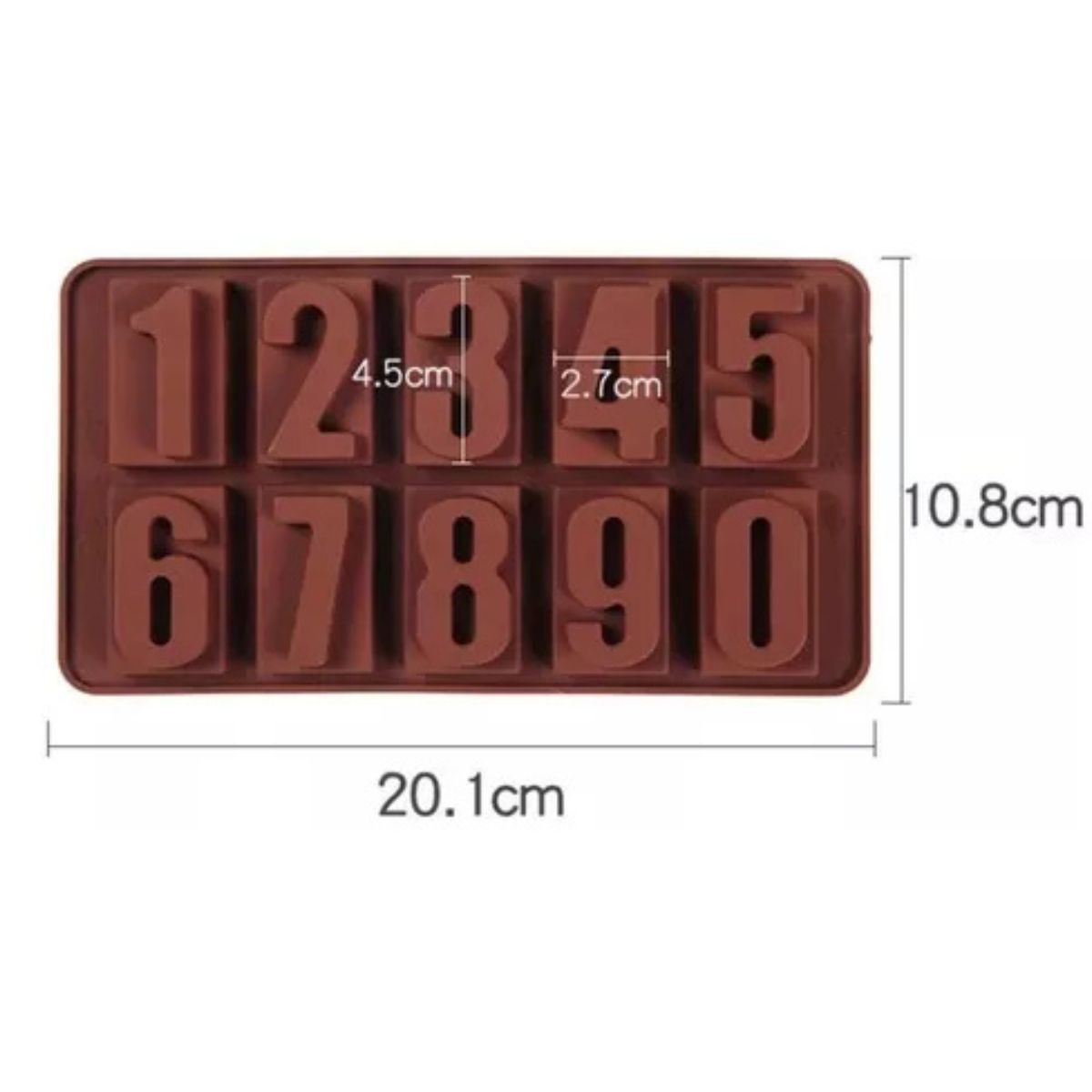 GENERICO - Moldes 10 Espacios Cartel Números