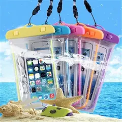 MUNDITEL - Bolsa Impermeable Funda Antiagua Deslizante Ptelefonos X1