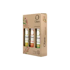 OLAVE - MIX Tri-pack 3 x 250ml (Aji, Naranja, Albahaca)